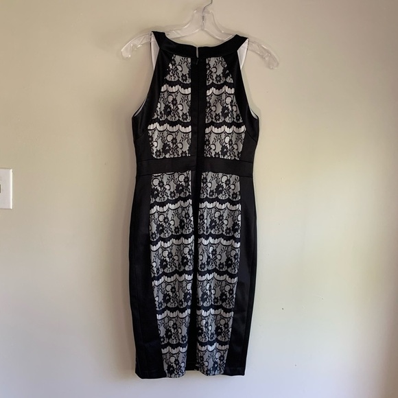JAX black white bodycon dress size 4 - Picture 10 of 10